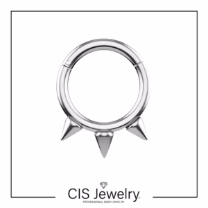 Piercing Aro clicker pinchos