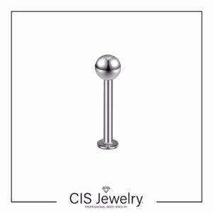 Piercing Labret y bola básico Ti