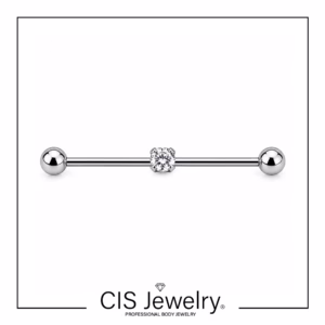 Piercing Industrial zirconia central engarsada