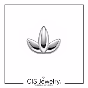 Piercing Labret y marquise leaf