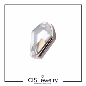 Piercing Labret y coffin zirconia