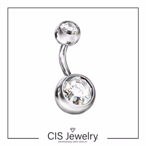Piercing Mini navel (ombligo) zirconia