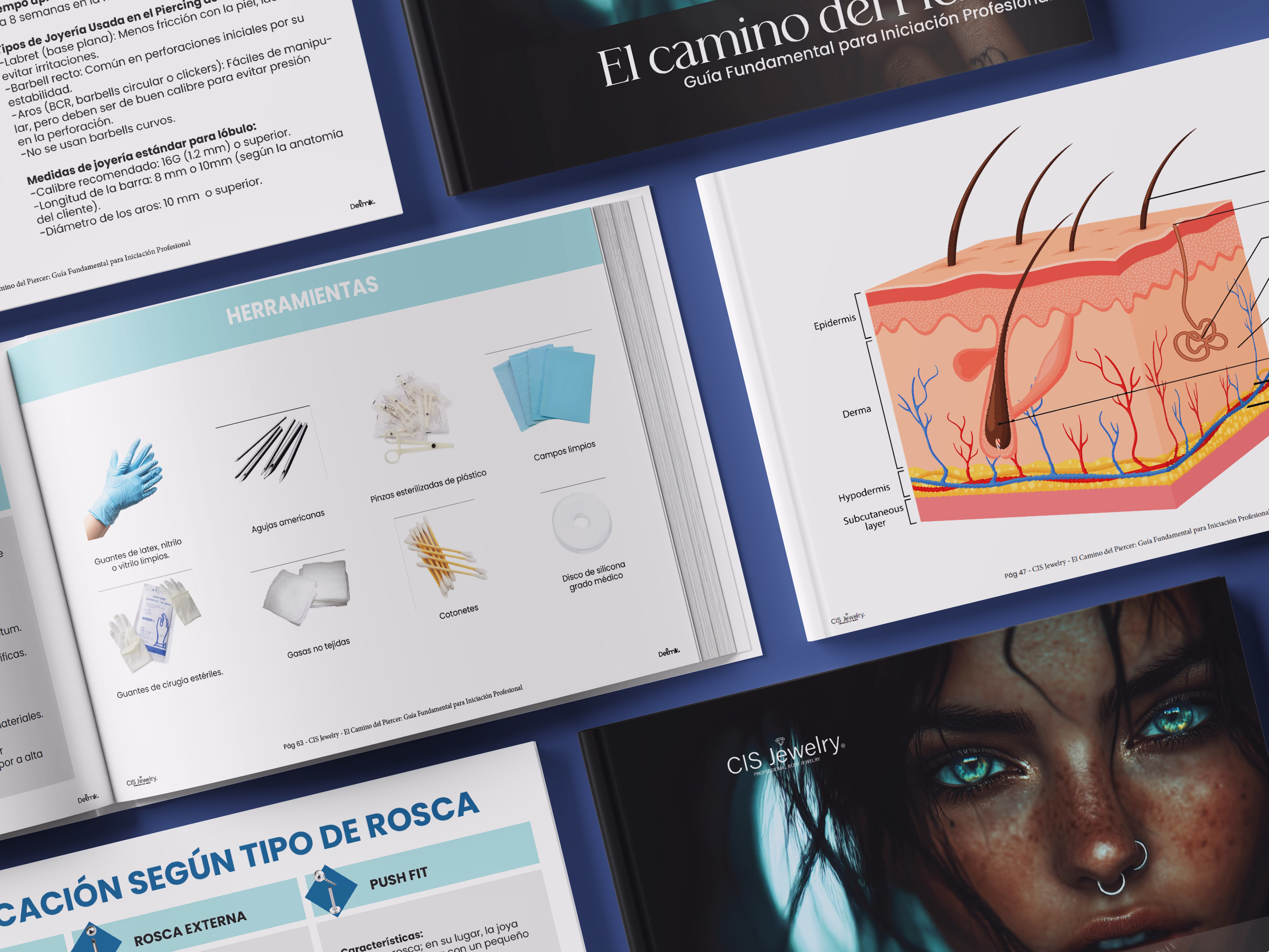 E-book "El camino del Piercer" - Guía fundamental para iniciación Profesional - Aprende a realizar piercing - Imagen 5