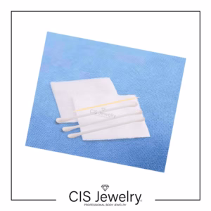 Kit gasas, cotonetes, palillo de marcación y campo - piercing