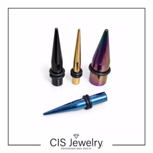 Piercing Expansor espina (AQ) - varios colores (PVD)