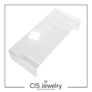 Porta joyas exhibidor piercing para labrets/barbells