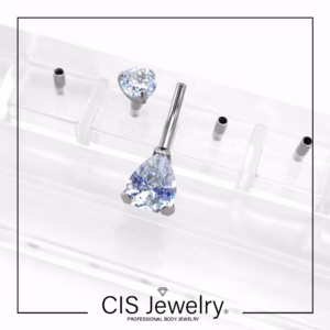 LIQUIDACIÓN Porta joyas exhibidores piercing para navels y tops 14G